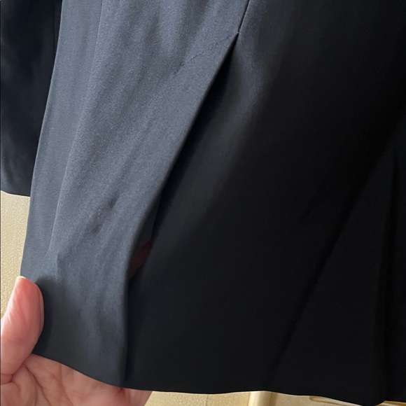 Banana Republic sculpted stretch Black Women's one button blazer-lined-NWT-2P - Picture 7 of 8